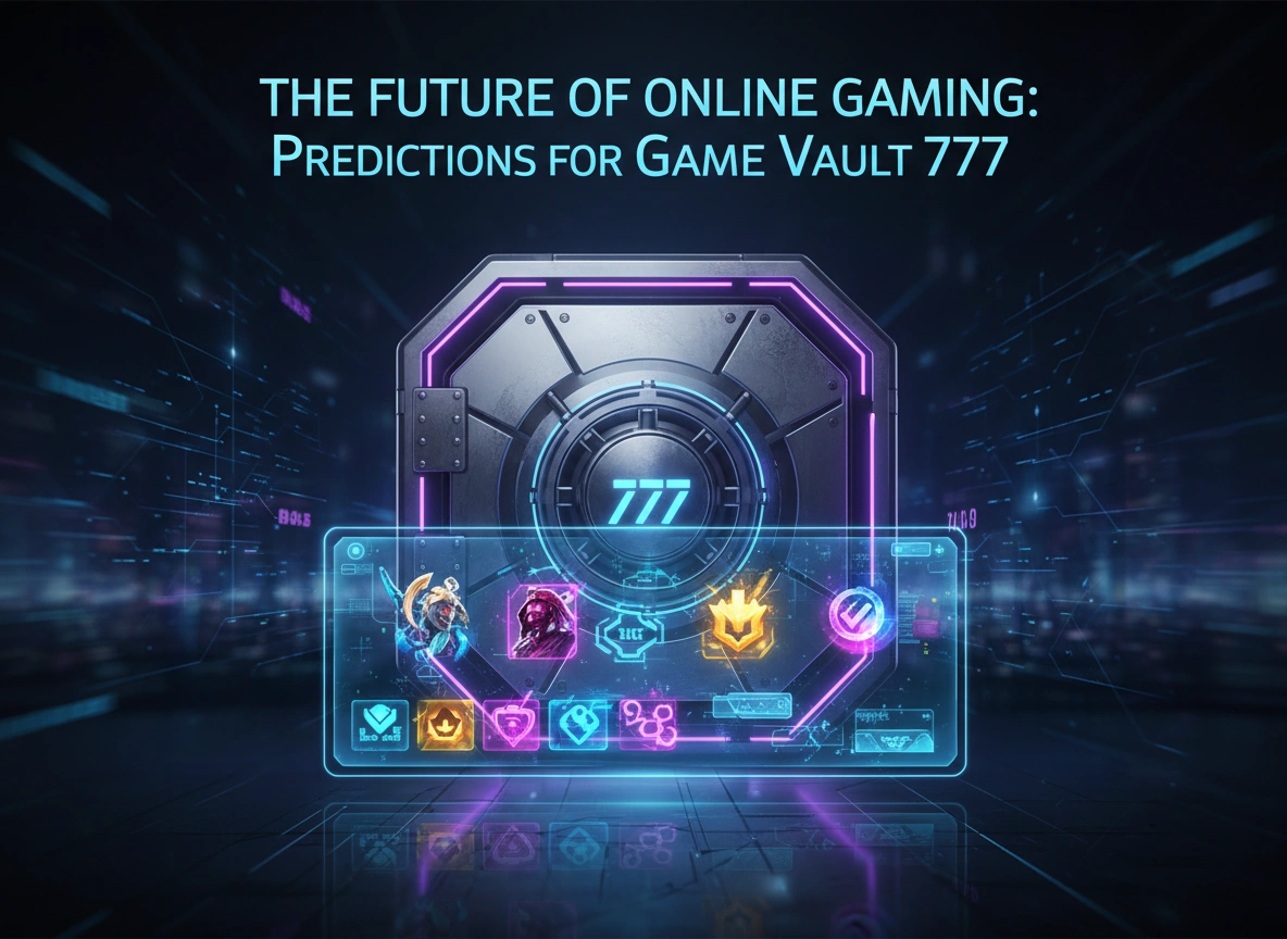 The Future of Online Gaming: Predictions for Game Vault 777