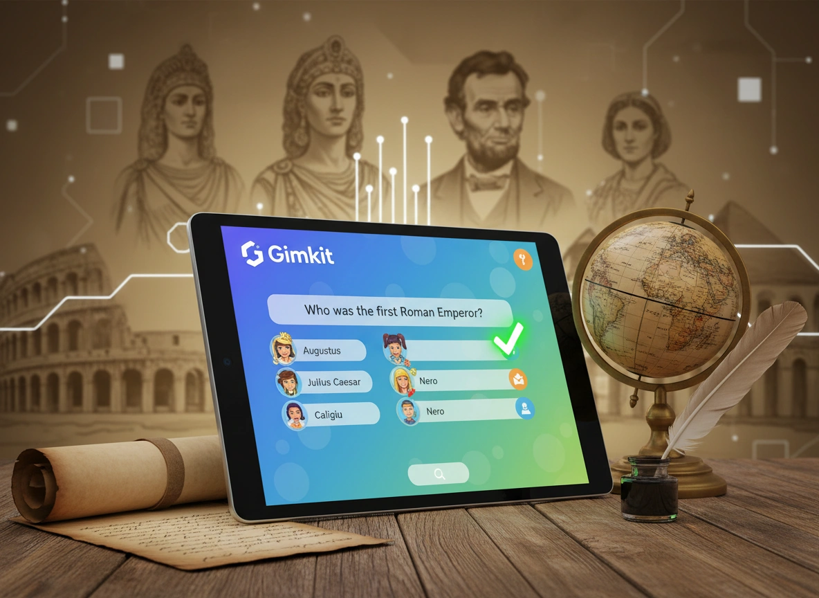 Gimkit for History Lessons: Making the Past Come Alive