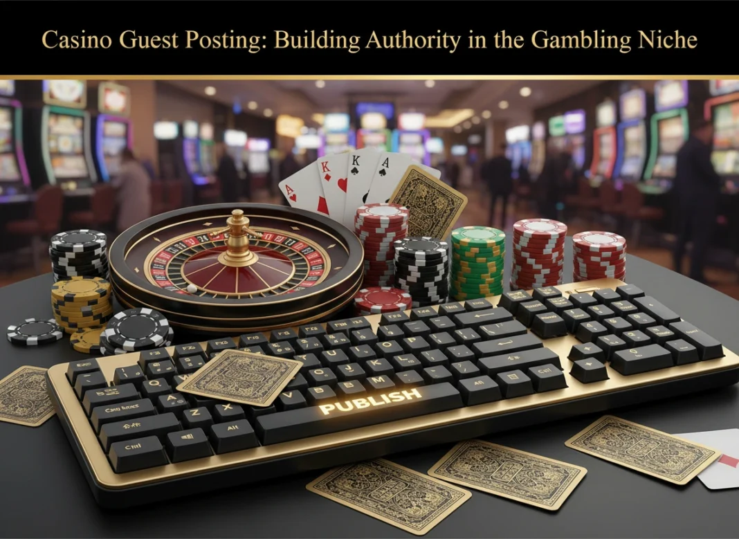 Casino Guest Posting: Building Authority in the Gambling Niche
