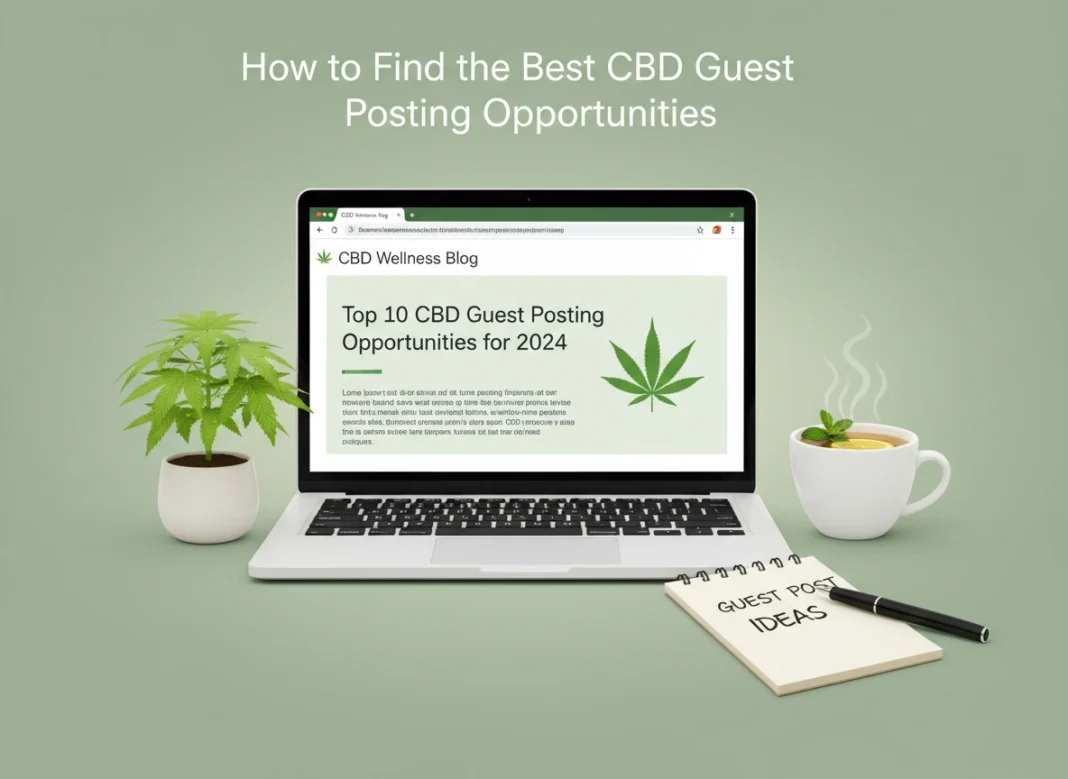 How to Find the Best CBD Guest Posting Opportunities