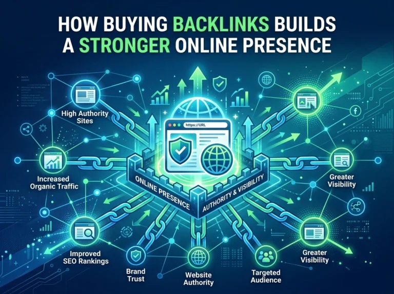 How Buying Backlinks Builds a Stronger Online Presence