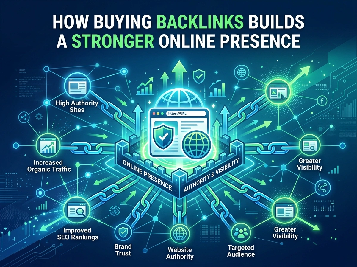 How Buying Backlinks Builds a Stronger Online Presence