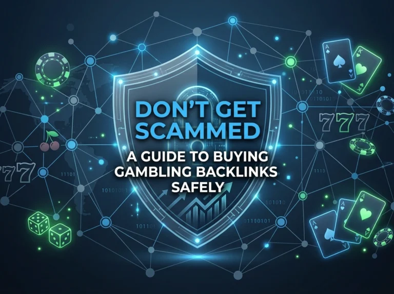 Don't get scammed: A guide to buying gambling backlinks safely