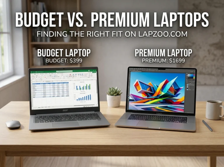 Budget vs. Premium Laptops: Finding the Right Fit on Lapzoo.com
