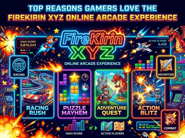 Top Reasons Gamers Love the FireKirin XYZ Online Arcade Experience