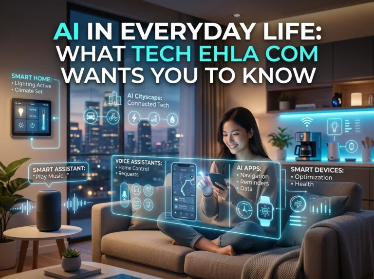AI in Everyday Life: What Tech Ehla Com Wants You to Know