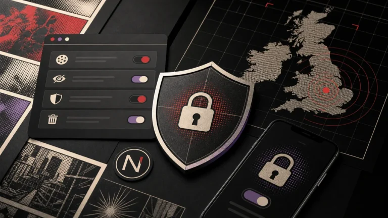 Is Nhentai Safe? A UK Privacy and Security Checklist — Nhentai UK editorial illustration