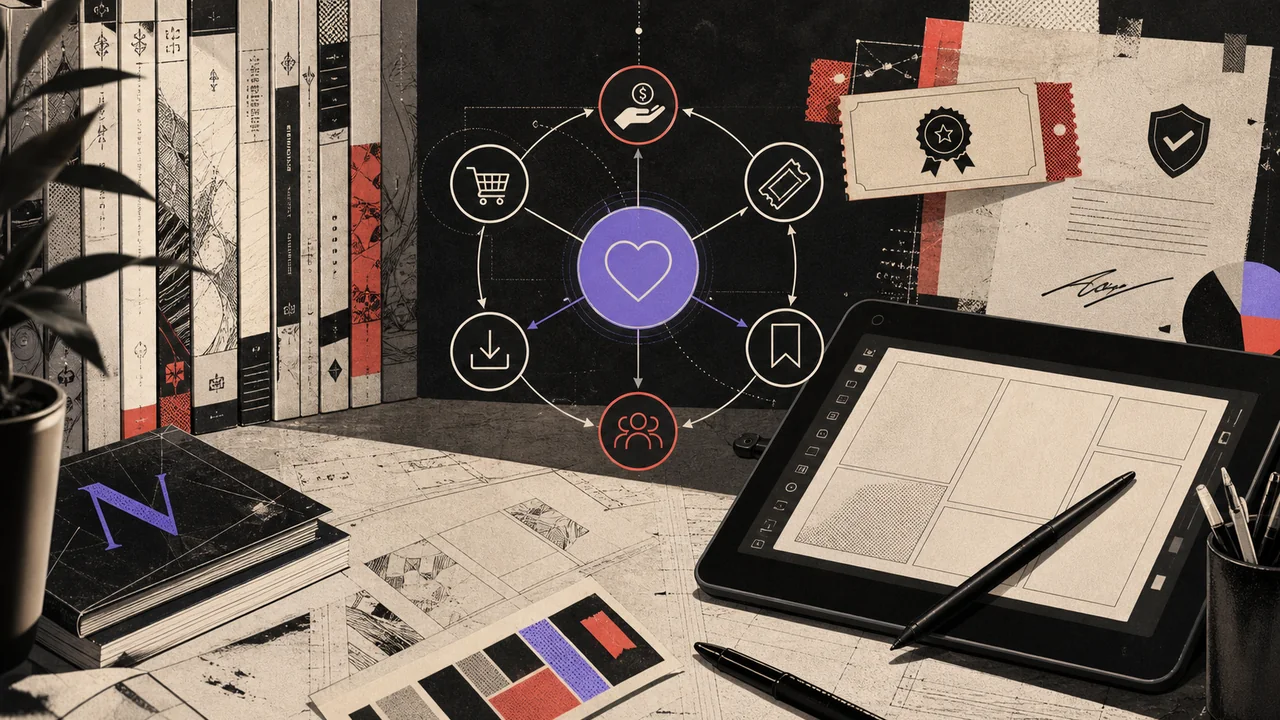 How to Support Digital Manga Creators Responsibly — Nhentai UK editorial illustration